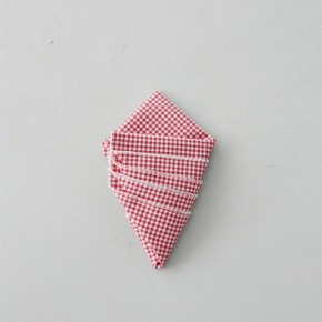 Serviette origami