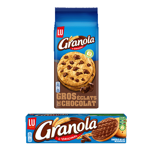 Granola Nappé Lait x1 + Cookie Gros éclat choco