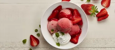 glace a la fraise