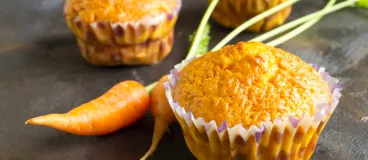 Des muffins à la carottes façon carrot cake 