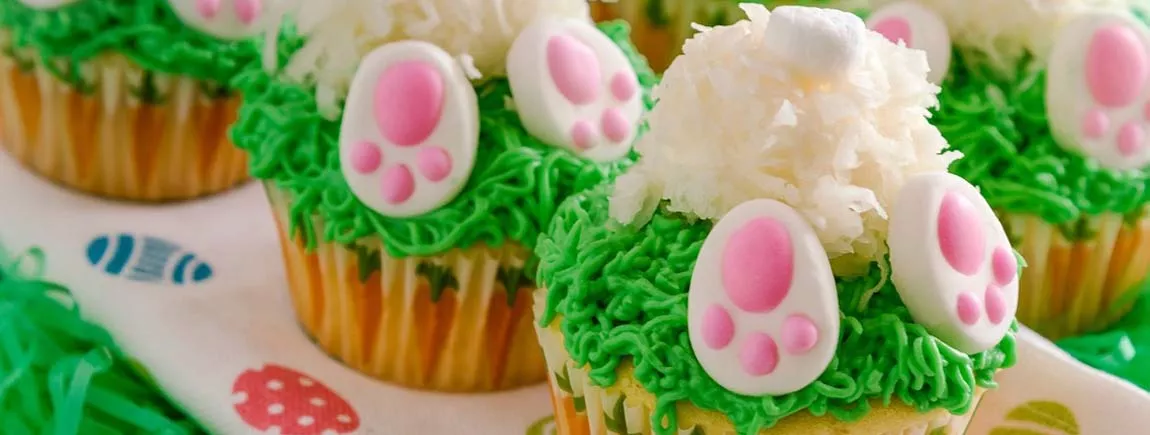 Des cupcakes en forme de lapin