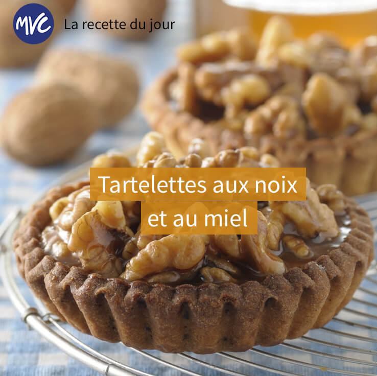 Tartelettes aux noix et au miel