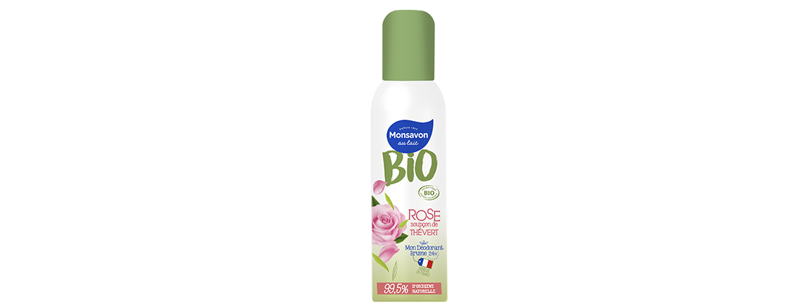 Bio Rose et Thé Vert 150 ml