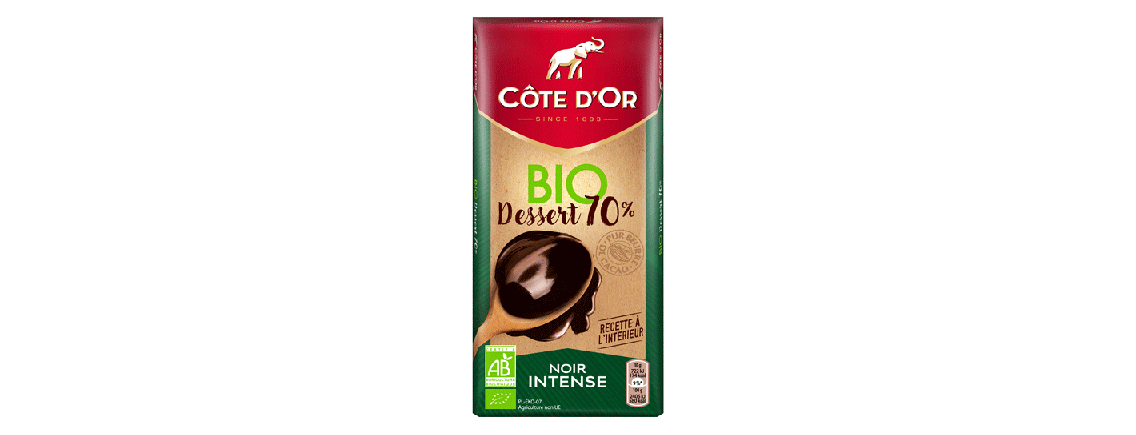 Chocolat Côte d’Or BIO Dessert 70%