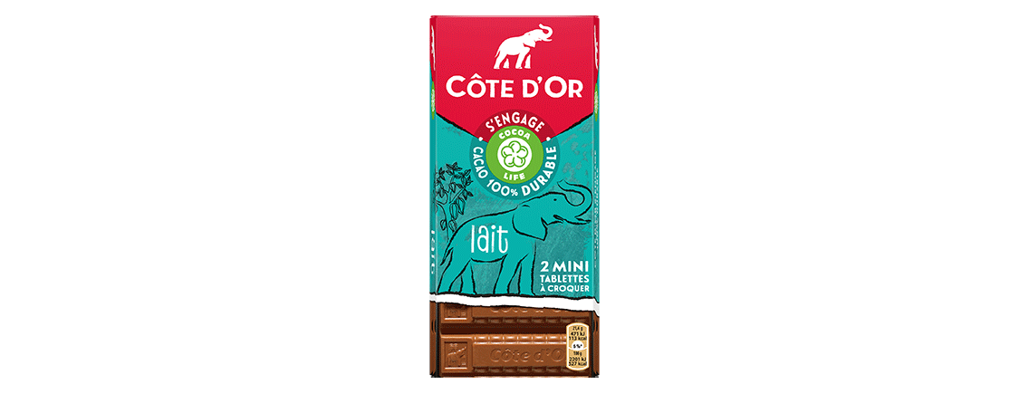 Chocolat Côte d’Or Cocoa Life Lait