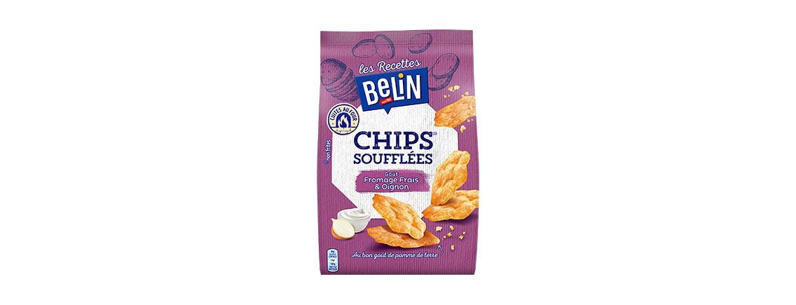 Pack Chips soufflées Fromage frais & oignons