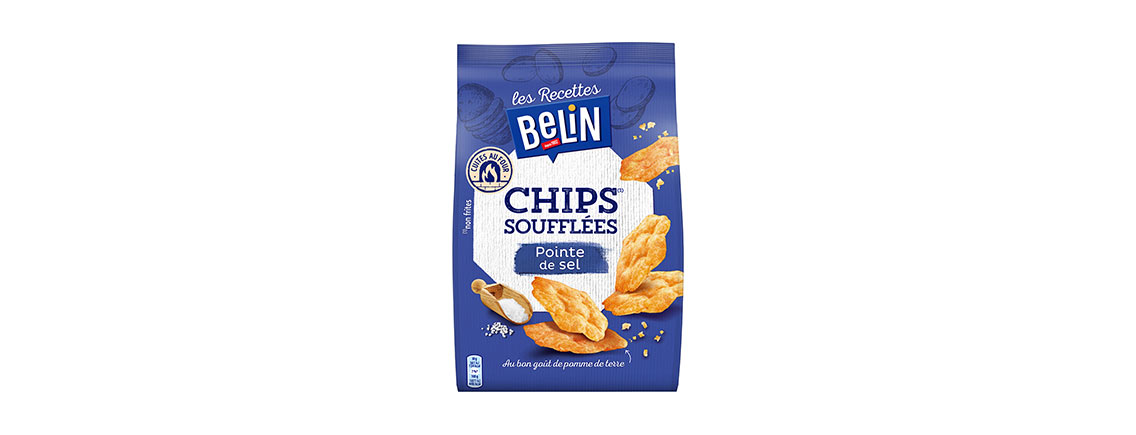 Pack Chips soufflées Pointe de sel