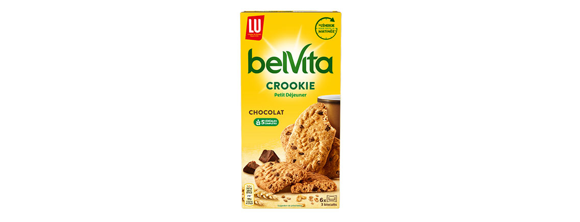 Packs du belVita Crookie Chocolat