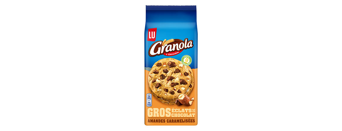 pack granola cookies aux chocolat et amandes