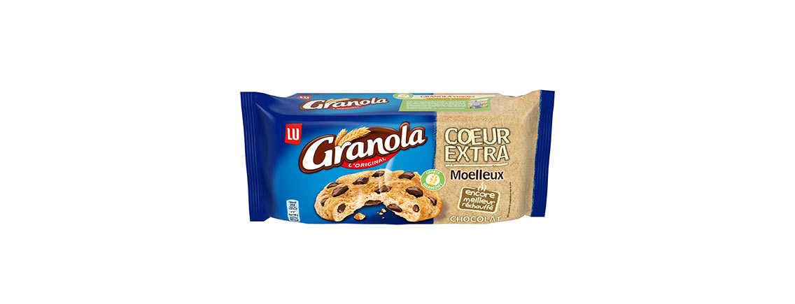 Granola Cookies Cœur Extra Moelleux Chocolat