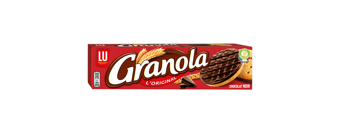 Le pack granola nappé chocolat noir