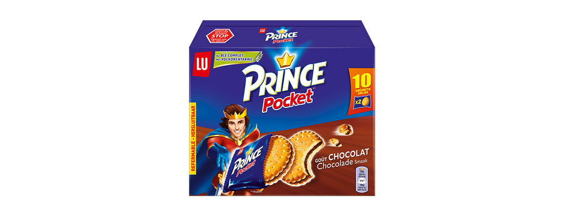 Prince Pocket goût chocolat