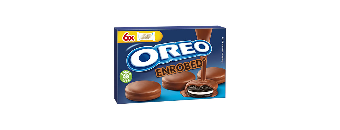 Pack de Oreo enrobé de chocolat au lait