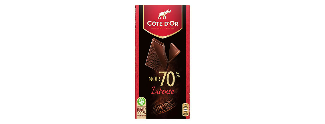 Chocolat Côte d’Or Noir 70%