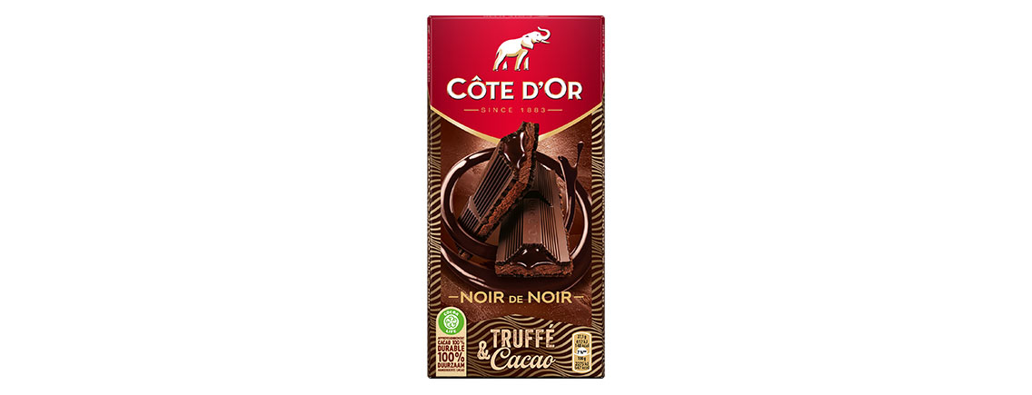 Tablette Côte d’Or Noir Truffé & Chocolat