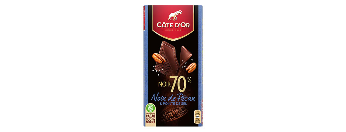 Côte d’Or Noix de Pécan & pointe de seul