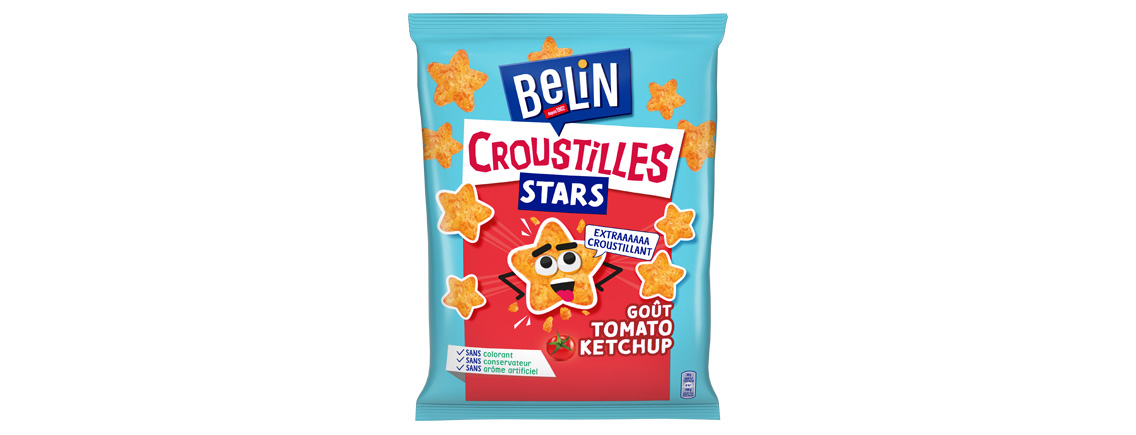 Croustilles Stars Tomato Ketchup