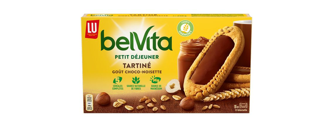 belVita Tartiné Goût Choco-Noisette