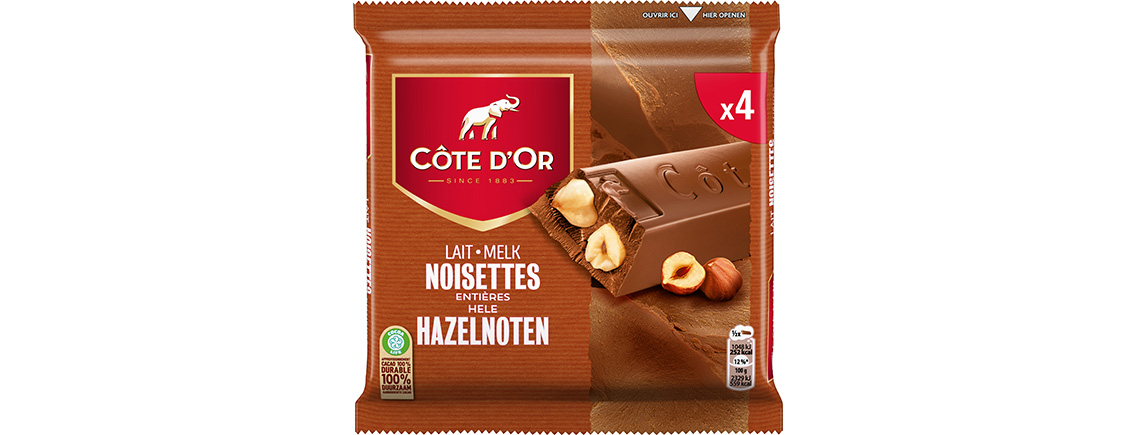 Barre Lait Noisettes