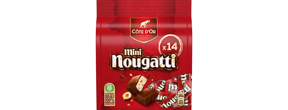 Un paquet de mini Nougatti