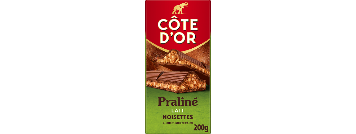 Chocolat Côte d’Or Praliné Double Noisettes