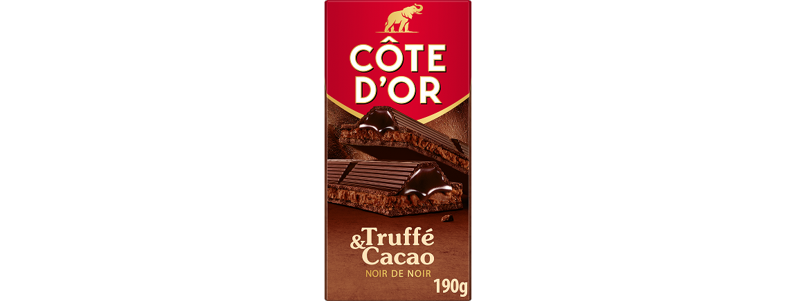Tablette Côte d’Or Noir Truffé & Chocolat