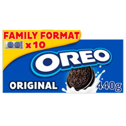 Oreo biscuit format familial