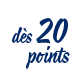 dès 20 points
