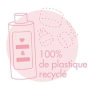 flacon 100% recyclé