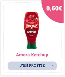 bon de réduction amora