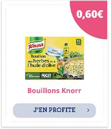 bon de réduction knorr