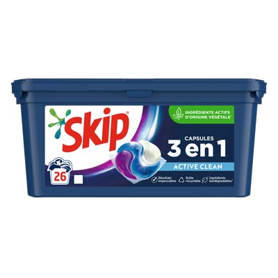 lessive skip capsule