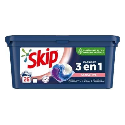 lessive skip capsule