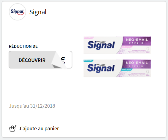 reduction signal