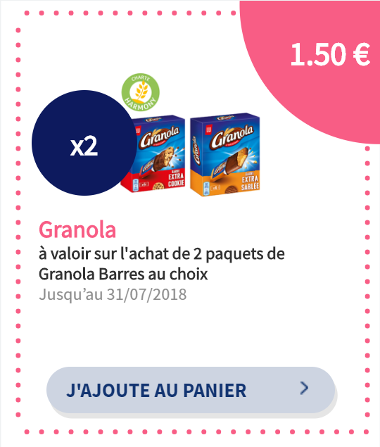 réduction granola