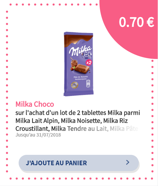 réduction Milka