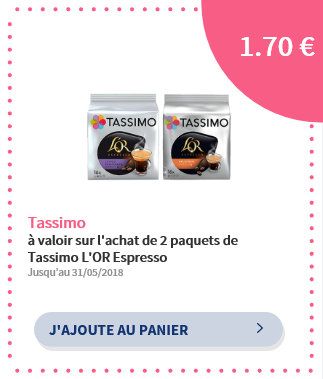 bon de reduc tassimo