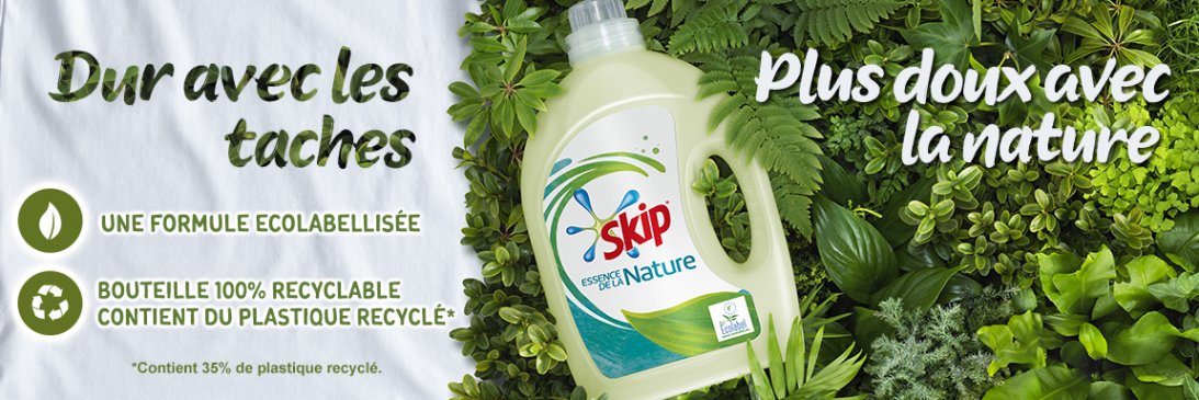 lessive nature vert
