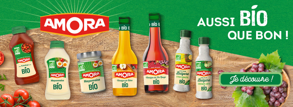 Bannière Bio Amora