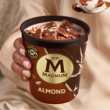 glace magnum en pot