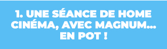 une séance de home cinéma