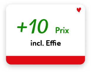 +10 incl. Effie  Prix