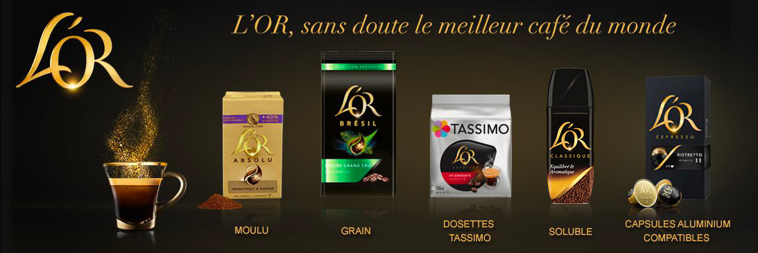 produits l'Or café