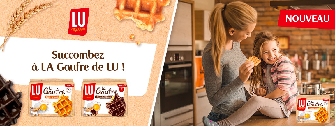 nouvelle gaufre de lu