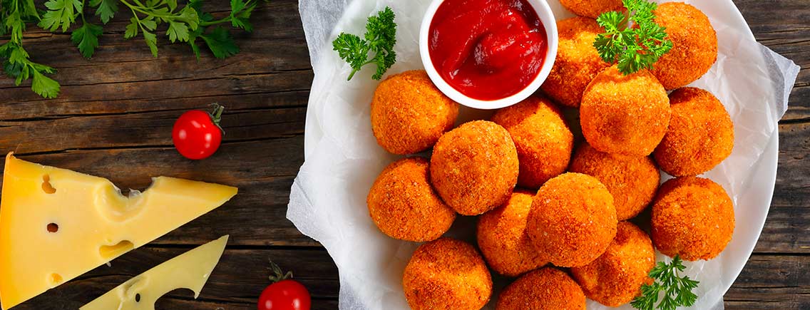croquettes de pomme de terres