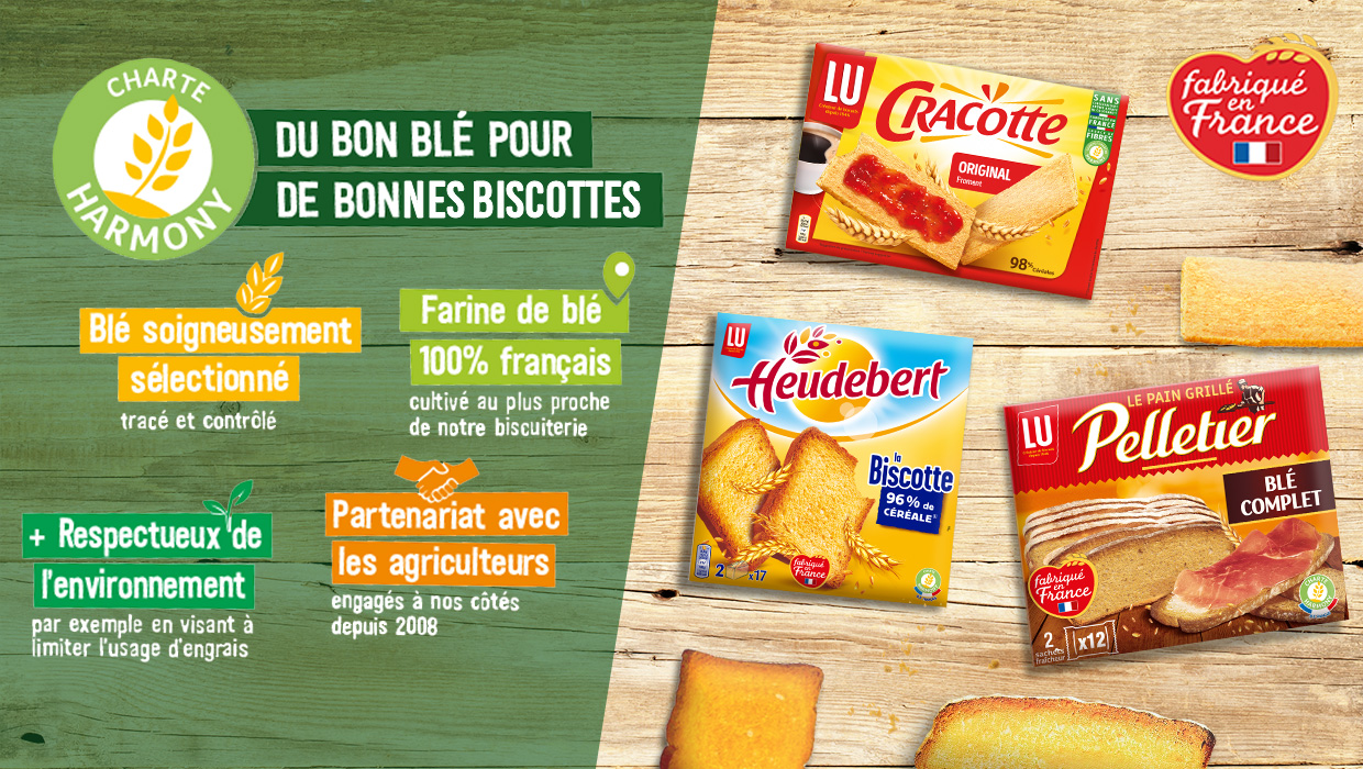 Cracotte, Tartines et biscuits