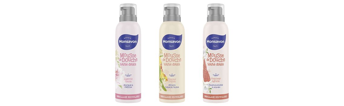 gamme mousse monsavon