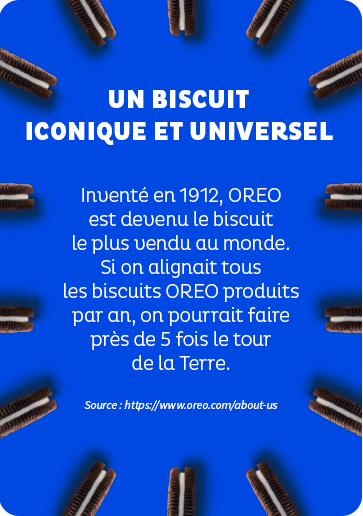 Un biscuit iconique et universel, histoire d'Oreo