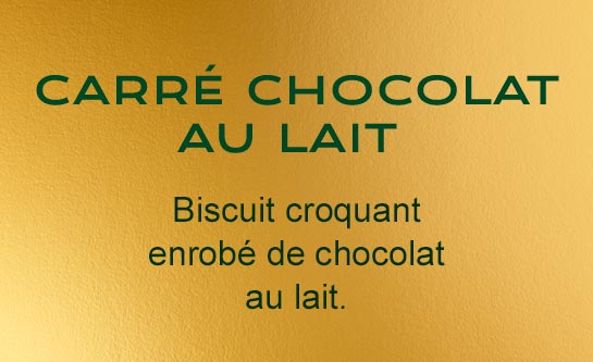 carré chocolat au lait