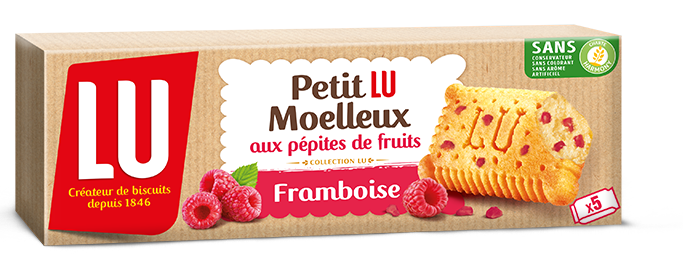 LU moelleux framboise